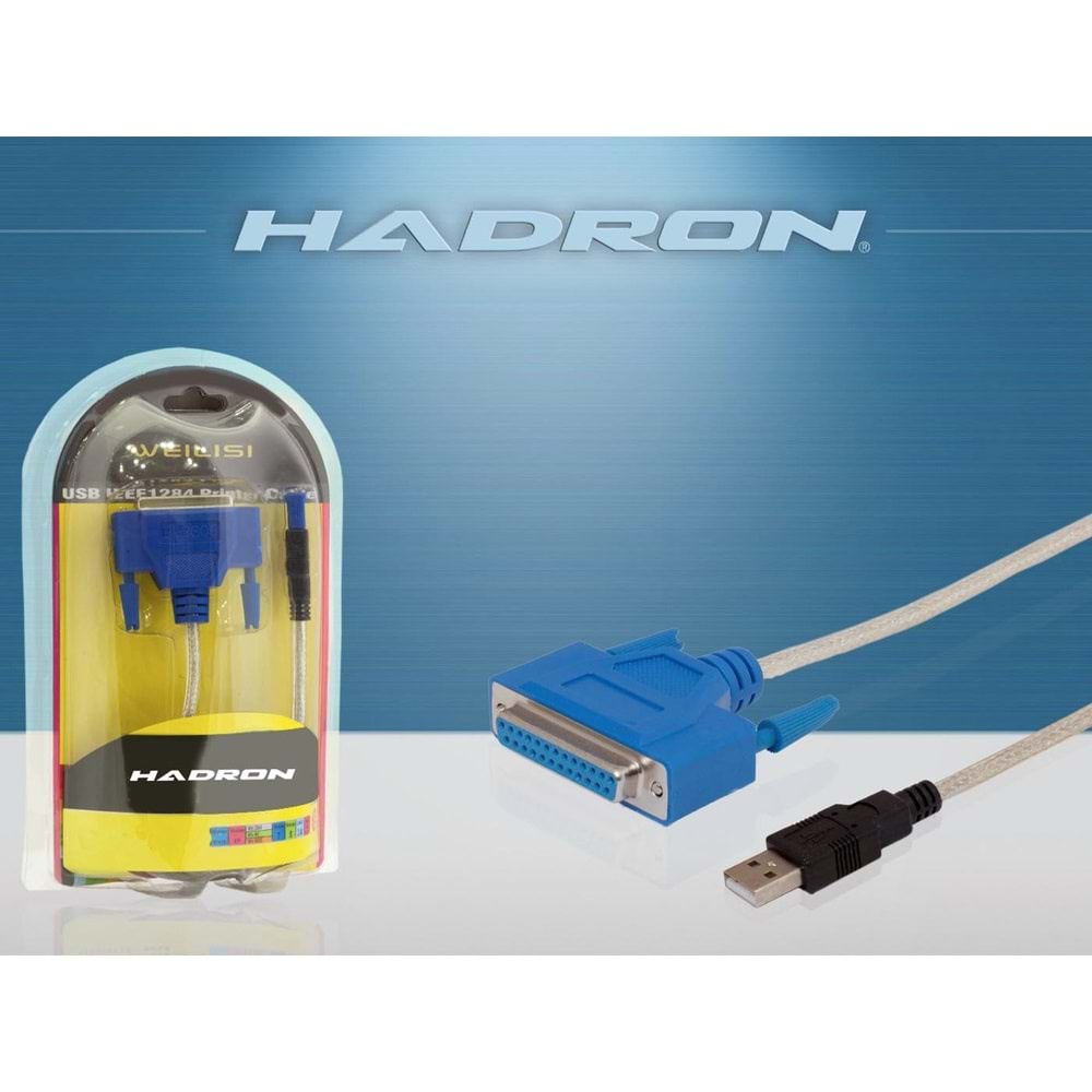 Yazıcı Kablo Usb To Lpt 1.5 M Hadron HD4569