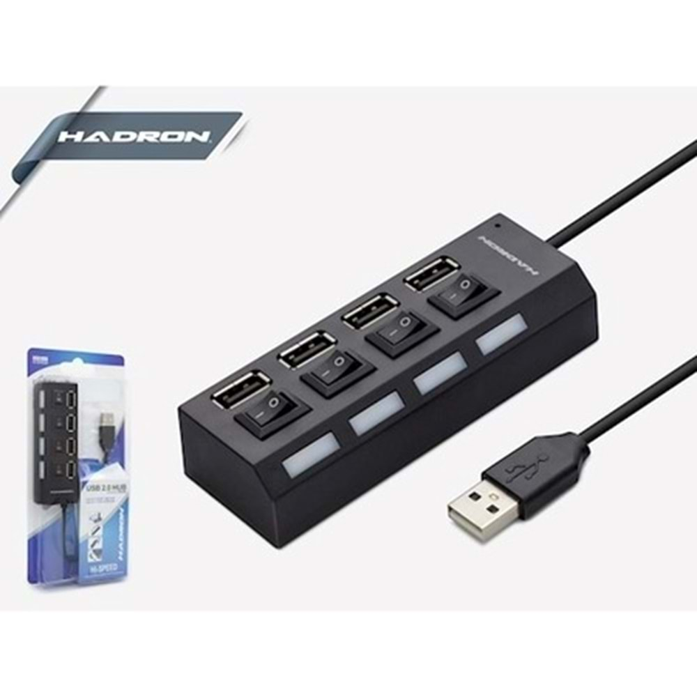 Usb Çoğaltıcı 4 Port 2.0 Hadron HDX7008