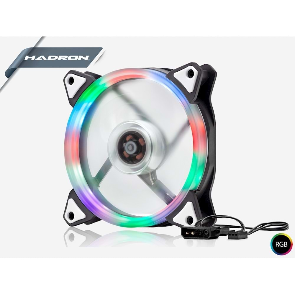 Kasa İçi Fan 120 mm Rgb Ledli Hadron HD2549