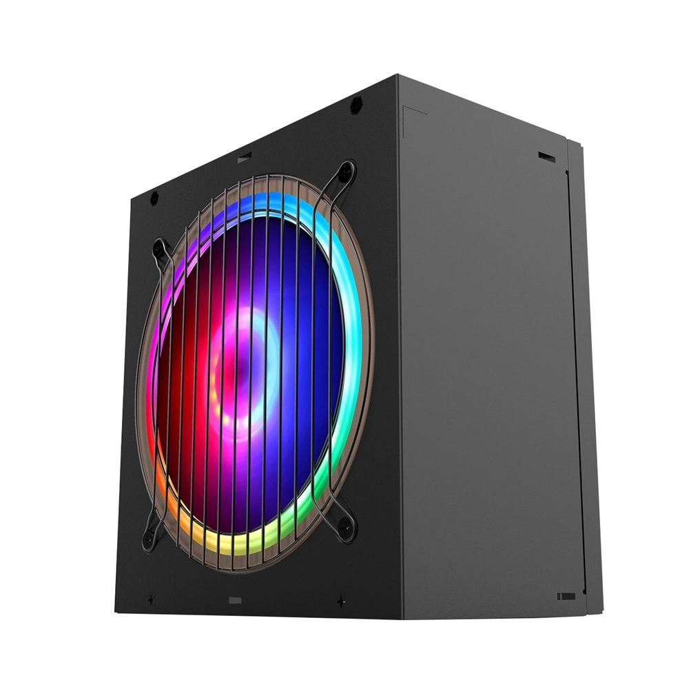 Power Supply 500W 80 Plus Bronze 12cm RGB Fanlı Rampage RGB-500