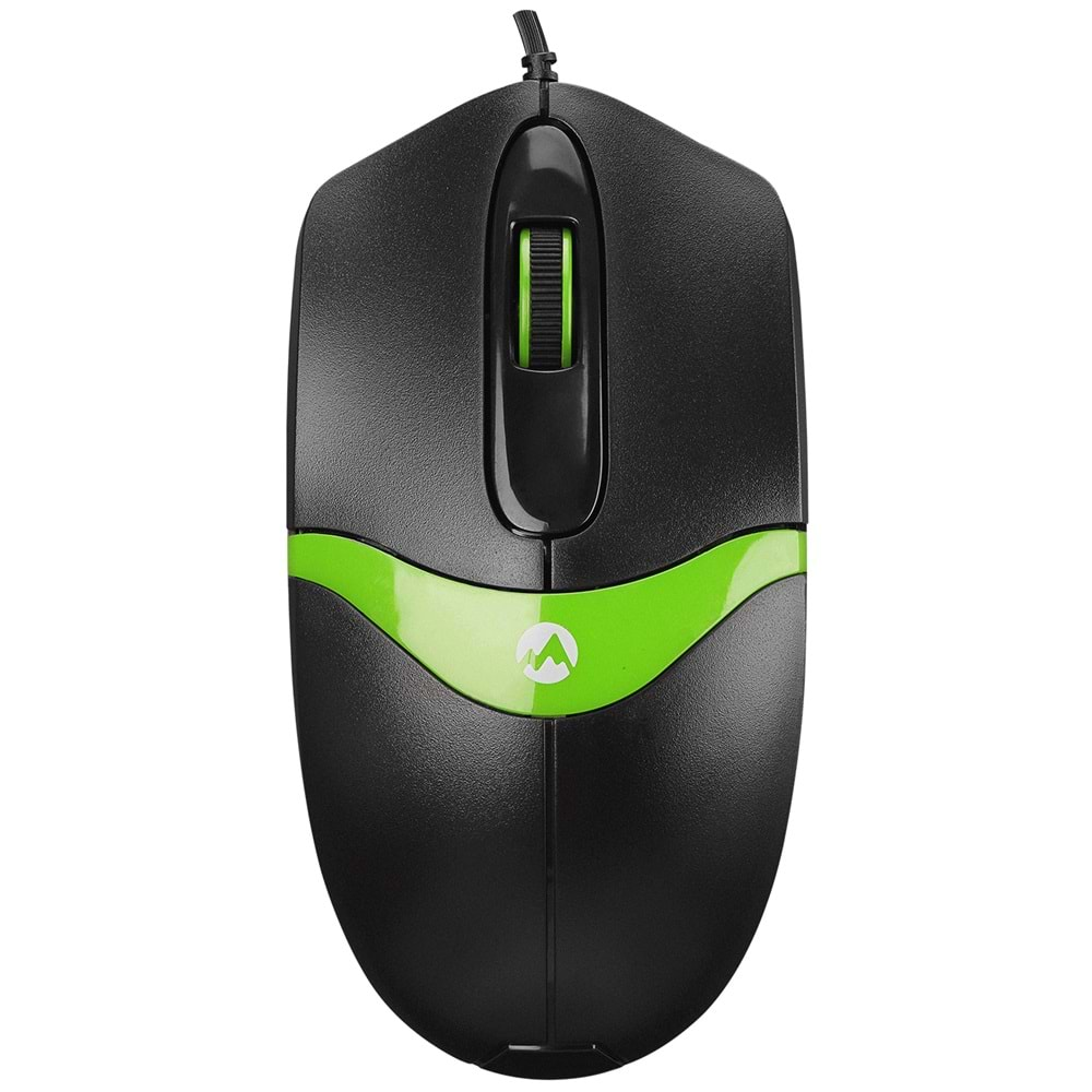 Mouse Optik 3D 1200 Dpi Everest Sm-220 Siyah Yeşil