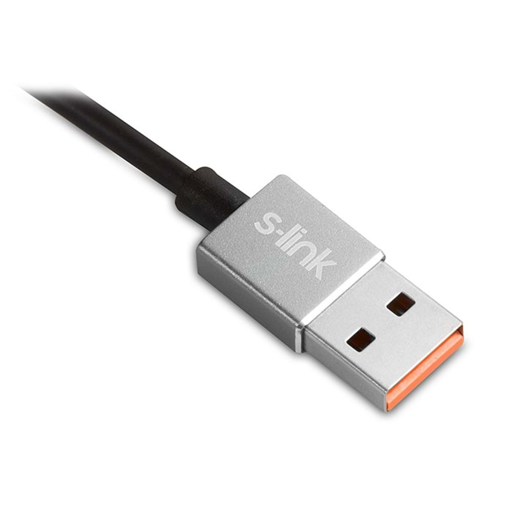 Şarj Aleti Takım Çift Çıkışlı 3.1 A + Type-C Kablo S-link Swapp SW-EHT36M