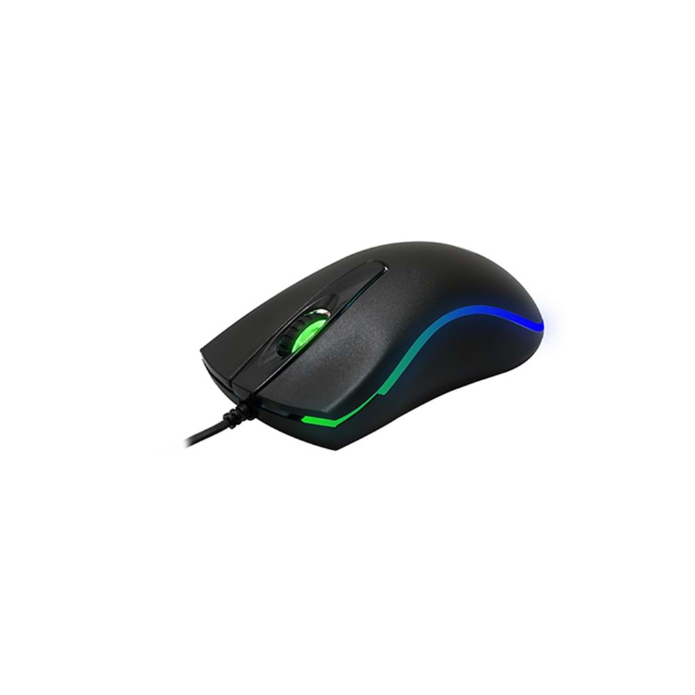 Mouse Optik Ledli Everest SM-M9 Siyah