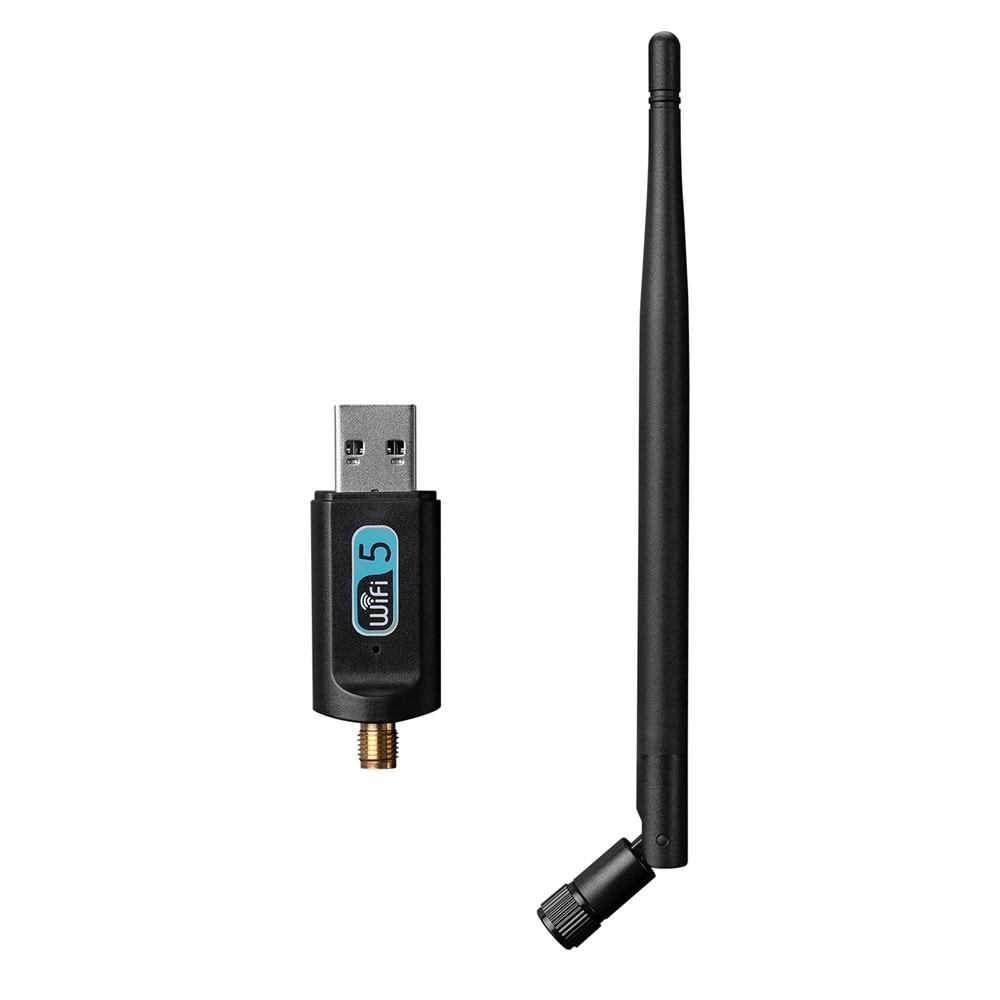 Wireless Adaptör 1200Mbps 2.4GHz-5GHz USB3.0 2T2R Everest EWN-AC1200