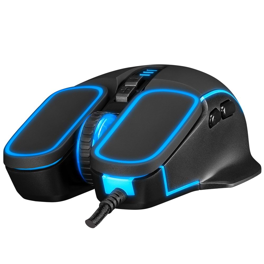 Mouse Oyuncu Optik 7200 DPI 7D Ledli Everest SM-G55 X-FORA