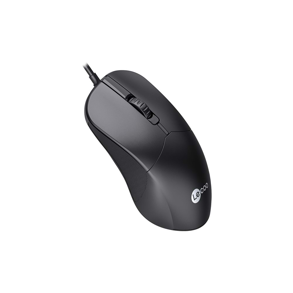 Mouse Optik 1200 DPI Lenovo Lecoo M1102 Siyah