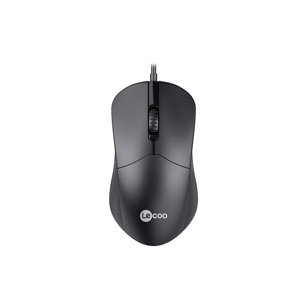 Mouse Optik 1200 DPI Lenovo Lecoo M1102 Siyah