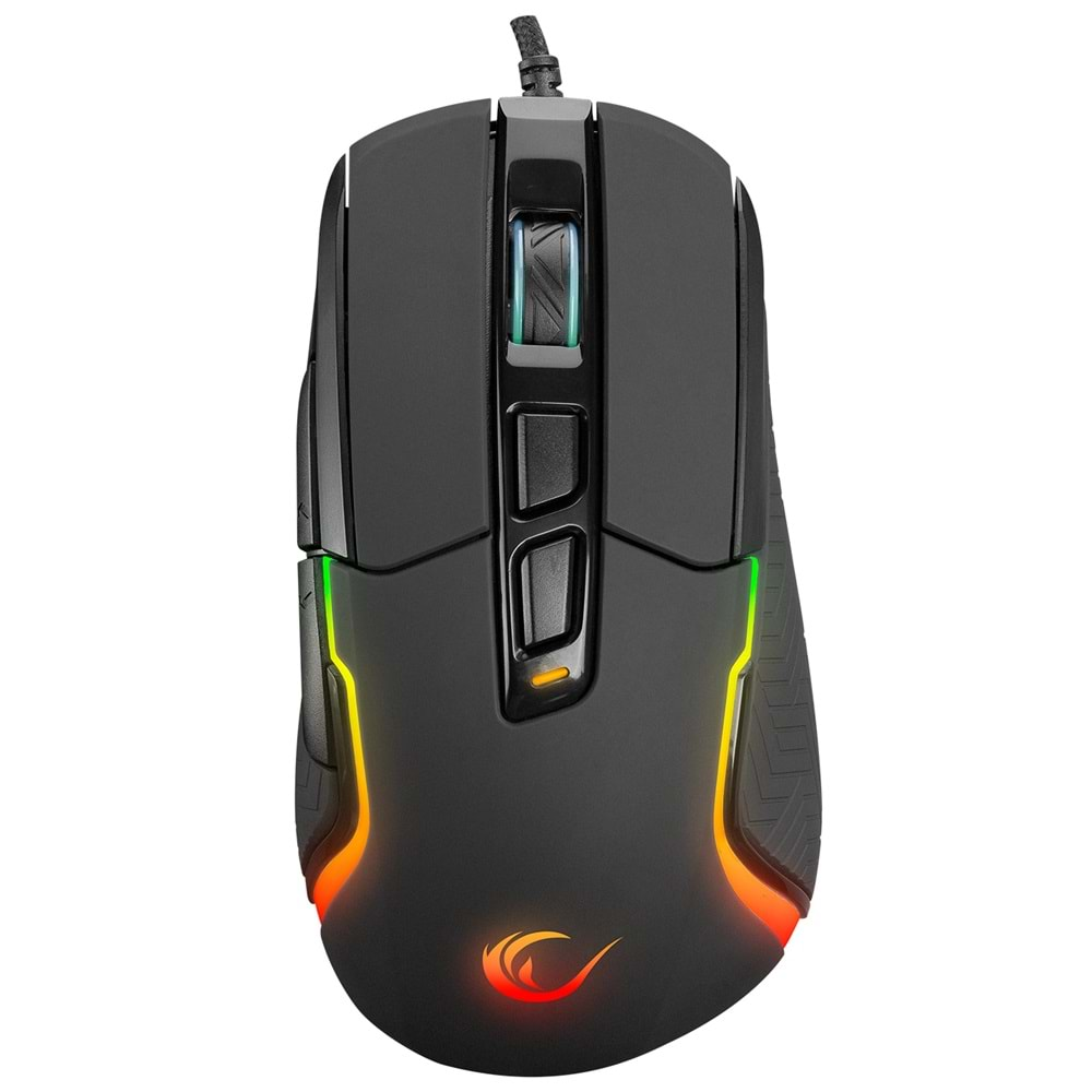 Mouse Oyuncu RGB Ledli 7 Tuşlu Makrolu 6400 Dpi Rampage SMX-R68 FALCON-X