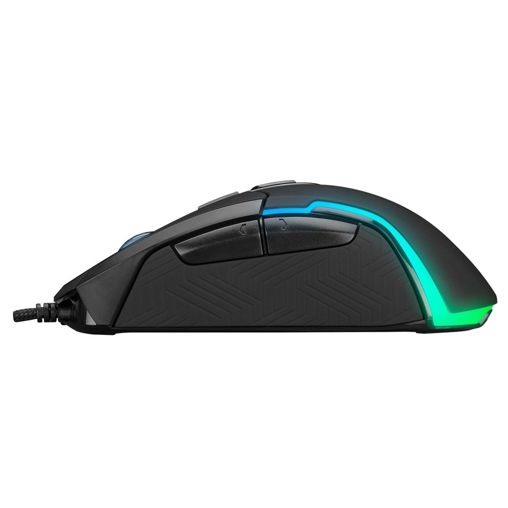 Mouse Oyuncu RGB Ledli 7 Tuşlu Makrolu 6400 Dpi Rampage SMX-R68 FALCON-X