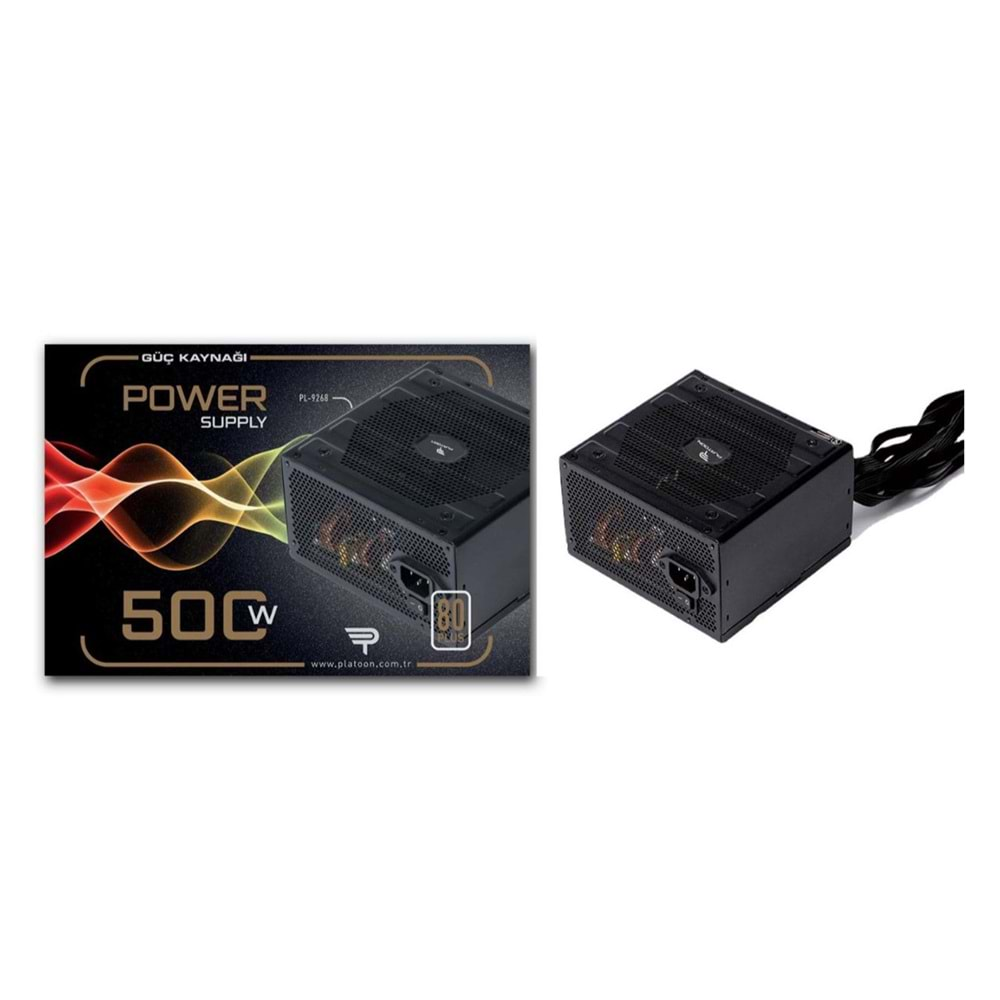 Power Supply 500W 80 Plus Platoon PL-9268