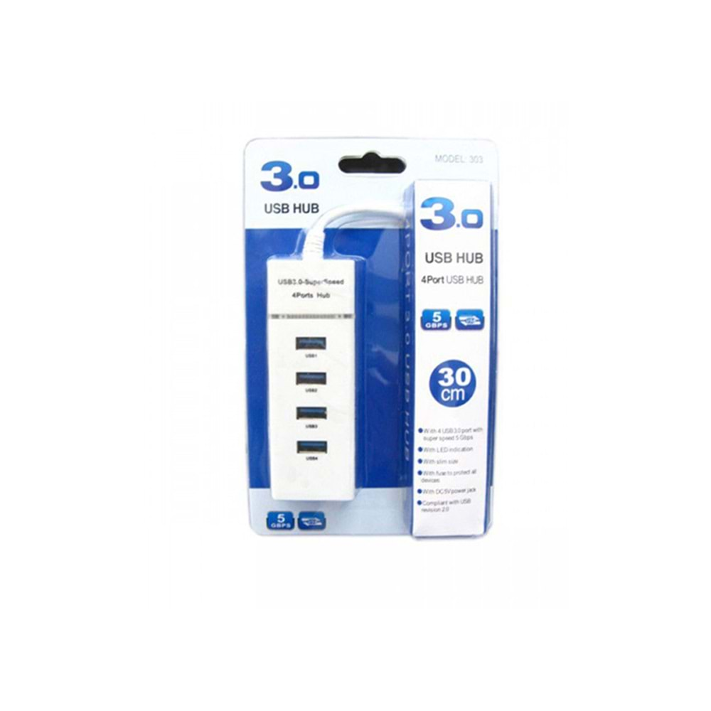 Usb Çoğaltıcı 4 Port Usb 3.0 Platoon PL-5717