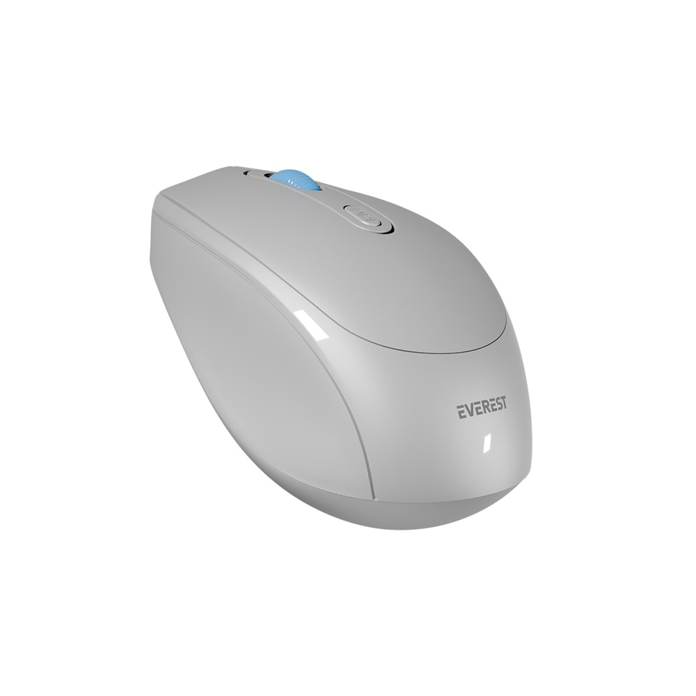 Mouse Kablosuz 2.4 Ghz Everest SMW-87 Gri