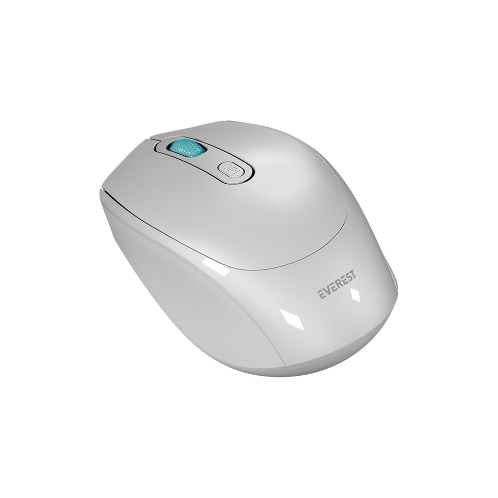 Mouse Kablosuz 2.4 Ghz Everest SMW-87 Gri