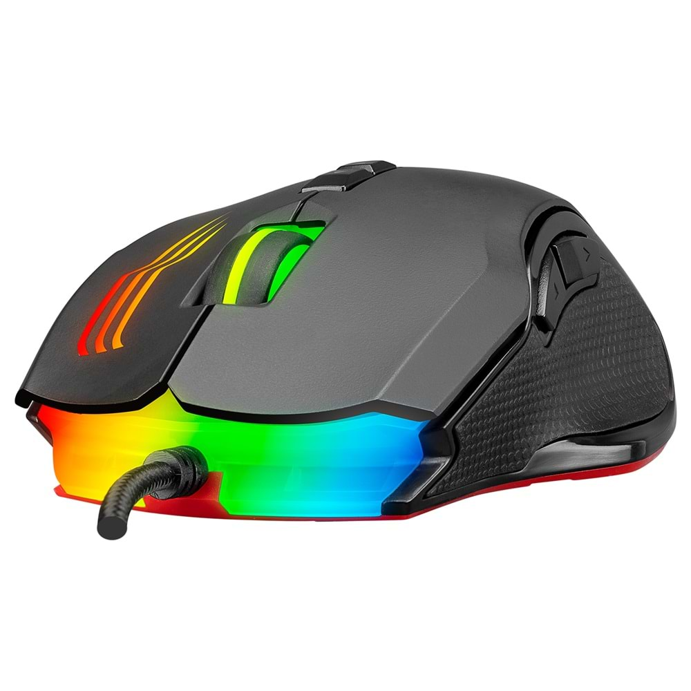 Mouse Oyuncu Gaming Led Işıklı 7 Makro12800 Dpi Rampage SMX-G38 CLAW