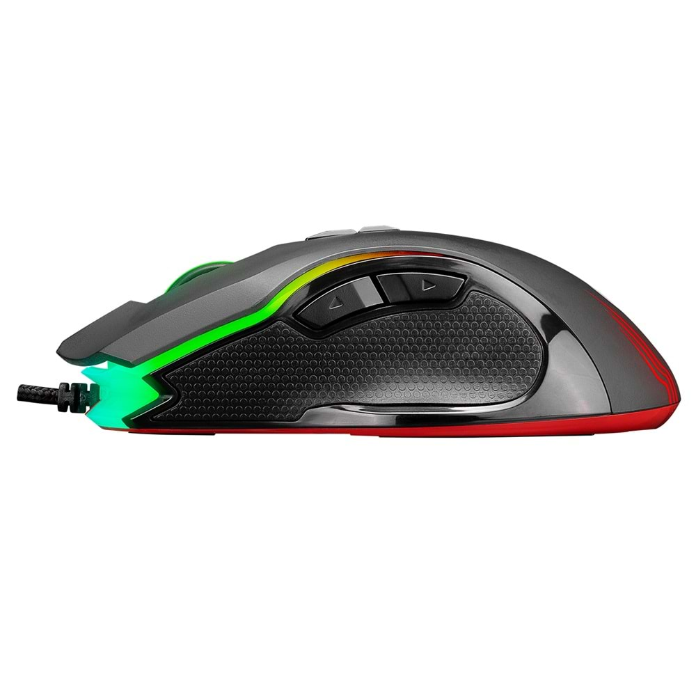 Mouse Oyuncu Gaming Led Işıklı 7 Makro12800 Dpi Rampage SMX-G38 CLAW