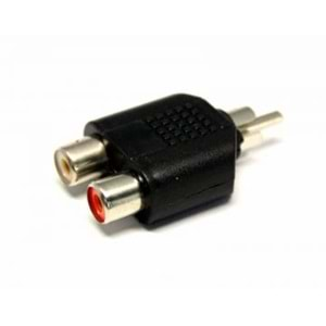 Rca Jack To 2 Dişi Rca Çevirici qtop q-729