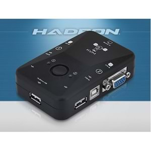 Vga Kvm Switch 2 Port Hadron HD221