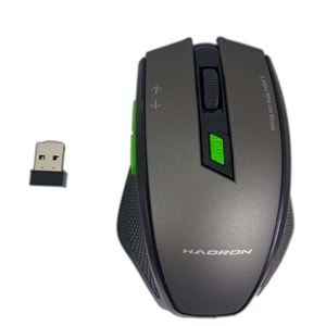 Mouse Kablosuz 2.4 Ghz Hadron HDX3404 Siyah-Gri