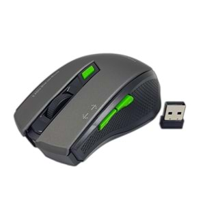 Mouse Kablosuz 2.4 Ghz Hadron HDX3404 Siyah-Gri