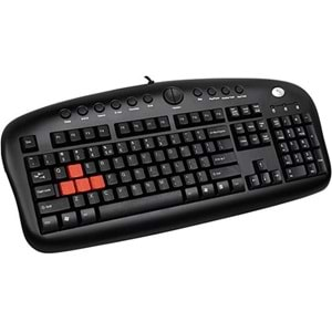 Klavye Multimedia Q Oyuncu Kablolu A4 Tech KB-28G