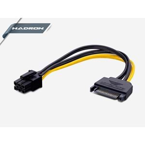 Vga Power Sata 6 Pin Kablo Hadron HD4535