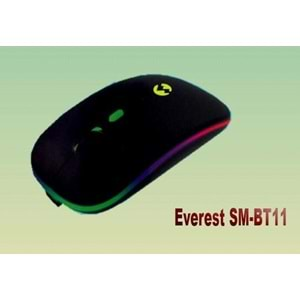 Mouse Kablosuz Bluetooth Şarj Edilebilir Everest SM-BT11