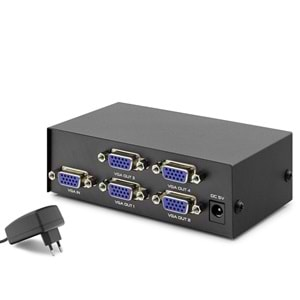 Vga Çoklayıcı Splitter 4 Port 1 Giriş 4 Çıkış Hadron HDX1278