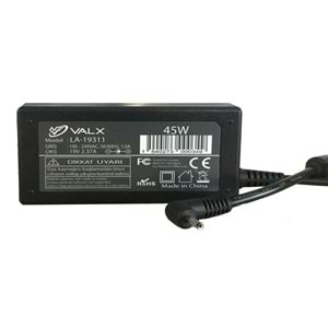 Notebook Adaptör Asus 3.0x1.1 19V 2.37A 45W Valx LA-19311