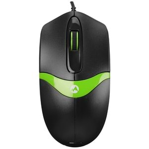 Mouse Optik 3D 1200 Dpi Everest Sm-220 Siyah Yeşil