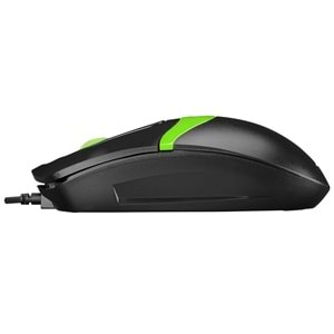 Mouse Optik 3D 1200 Dpi Everest Sm-220 Siyah Yeşil