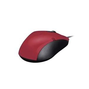 Mouse 1200 DPI Everest SM-258 Kırmızı