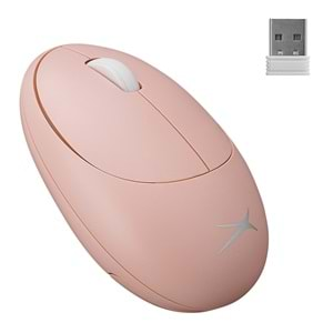 Mouse Kablosuz Alkalin Pilli 2.4 Ghz 1200 Dpi Altec Lansing ALBM7335 Pembe