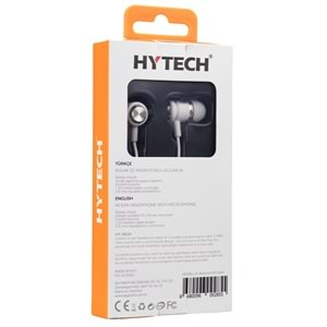 Kulaklık Mikrofonlu Hytech HY-XK24 Beyaz-Gümüş