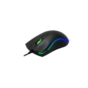 Mouse Optik Ledli Everest SM-M9 Siyah