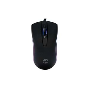 Mouse Optik Ledli Everest SM-M9 Siyah