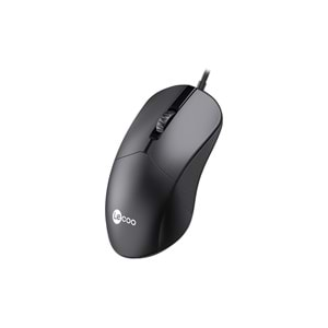 Mouse Optik 1200 DPI Lenovo Lecoo M1102 Siyah