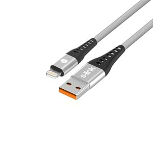 Data & Şarj Kablo Lightning 3A 1 M S-link SL-STM60L Silver