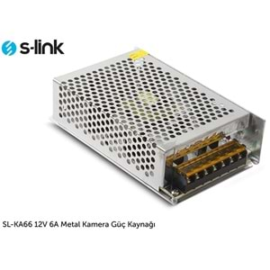 Adaptör 12V 6A Metal S-link SL-KA66