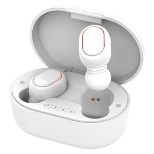 Kulaklık Bluetooth TWS AirPods Şarj Kutulu Asonic AS-TWS7S Beyaz