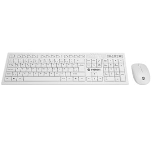 Klavye Mouse Set Multimedia Q Kablosuz Everest KM-6121 Beyaz