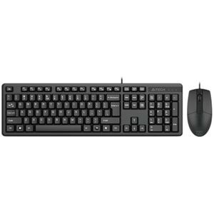 Klavye Mouse Set Standart Q Kablolu A4 Tech KK-3330