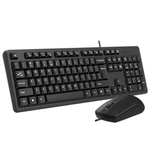 Klavye Mouse Set Standart Q Kablolu A4 Tech KK-3330