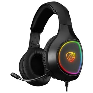 Kulaklık Mikrofonlu Oyuncu Usb + 3.5 MM RGB Ledli PC-PS4-XBOX-Telefon Destekli Hytech HY-G5 X-CONAN