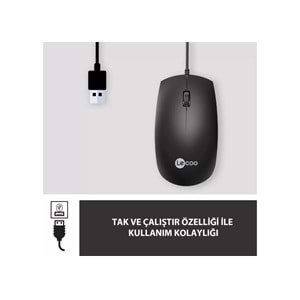 Mouse Optik 1000 DPI Lenovo Lecoo MS100