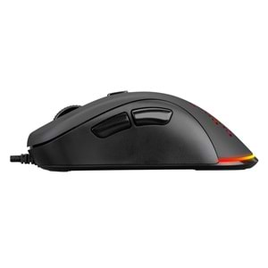 Mouse Oyuncu Gaming RGB Işıklı Makrolu 6400 dpi Örgülü Biogame BM-GX20 RIPOSTE