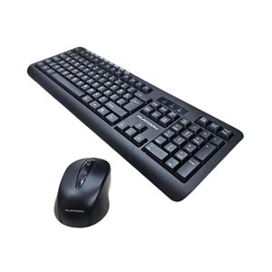 Klavye Mouse Set Q Kablosuz Platoon PL-399 Siyah