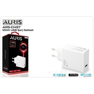 Şarj Kafa 120W Saliseli Auris ARS-CH37