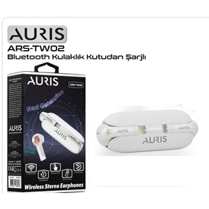 Kulaklık Bluetooth Auris ARS-TW02 Beyaz