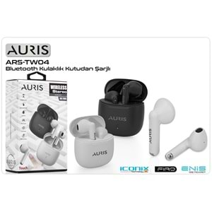 Kulaklık Bluetooth Auris ARS-TW04 Siyah