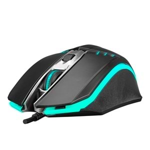 Mouse Oyuncu Gaming Rainbow Işıklı Everest SM-G97 GANK